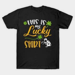 welder This is My Lucky Shirt St Patrick's Day T-Shirt